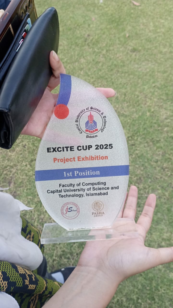 ExcITe Cup 2025 Trophy - 1st Position
