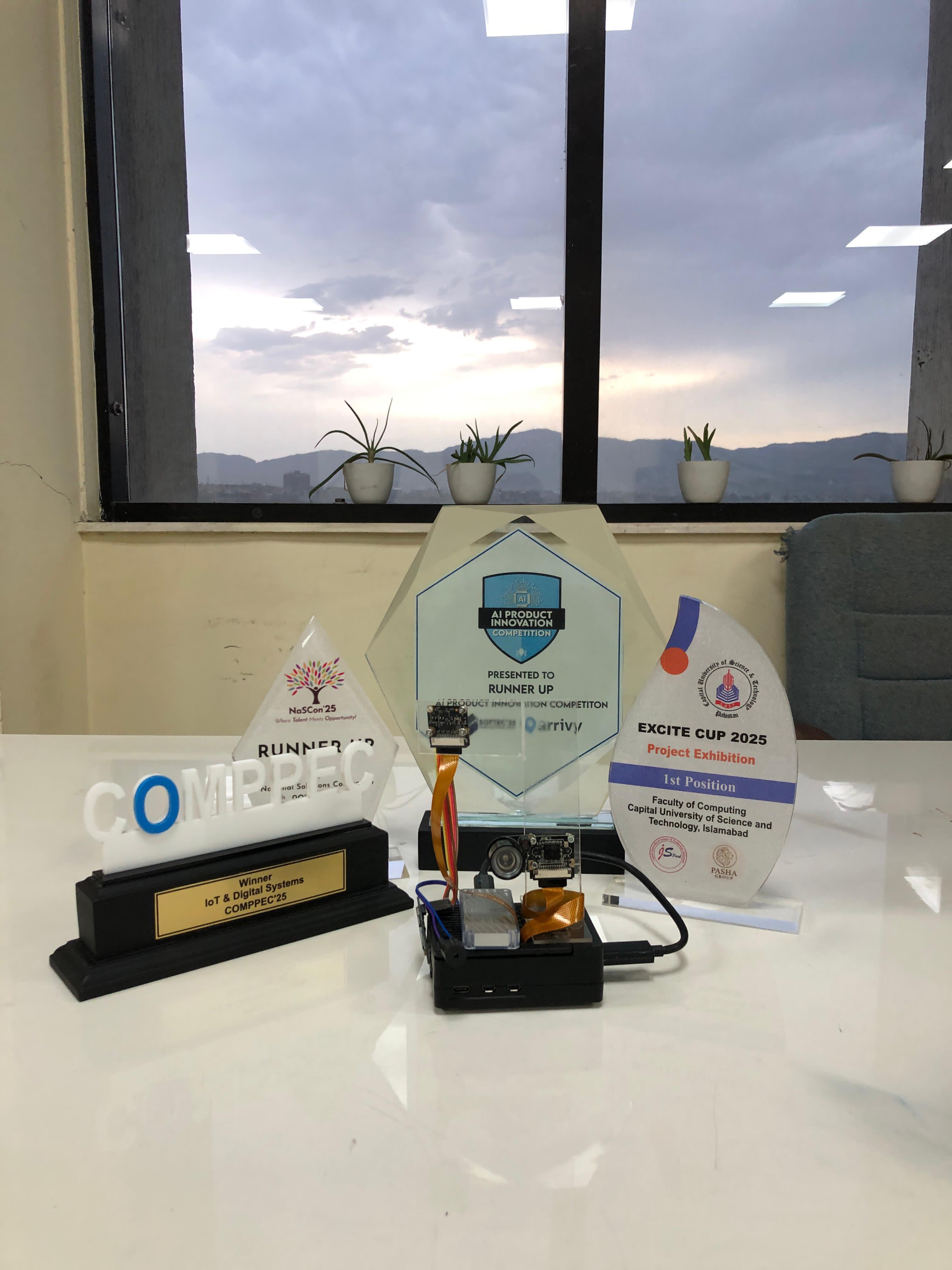 All EDA Competition Trophies Together